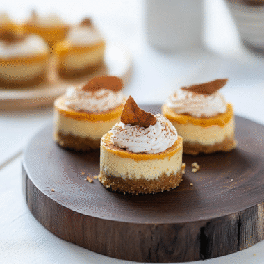 Mini Pumpkin Cheesecake