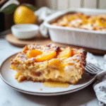 Peach Breakfast Bake