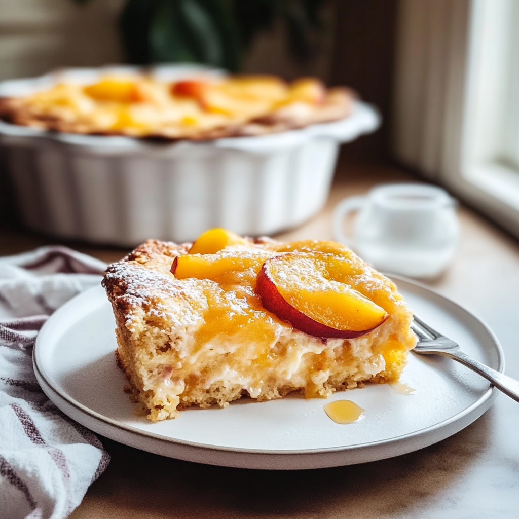 Peach Breakfast Bake