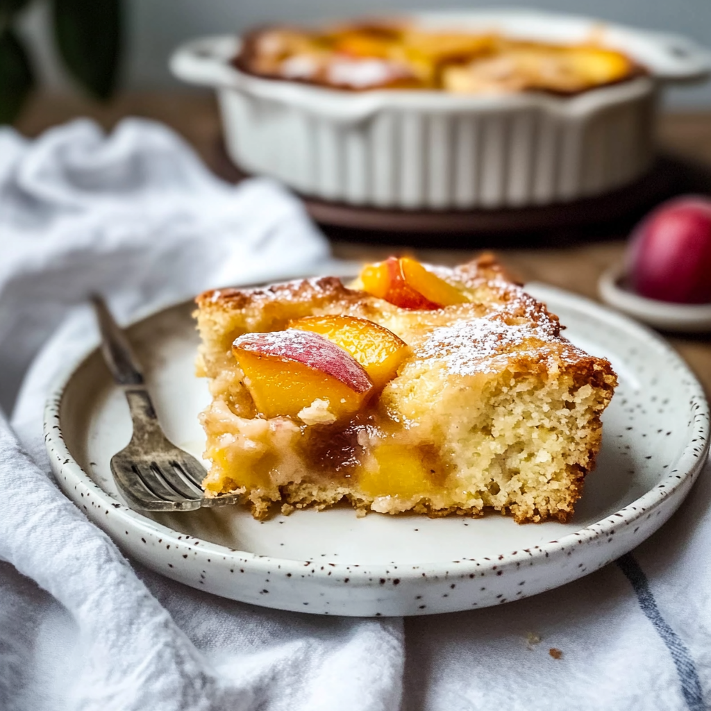 Peach Breakfast Bake