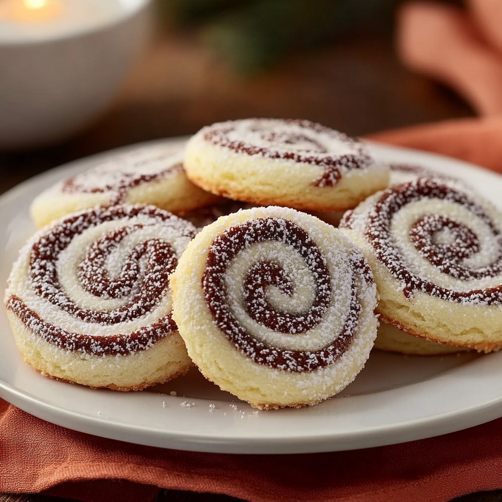 Peppermint Swirl Cookies