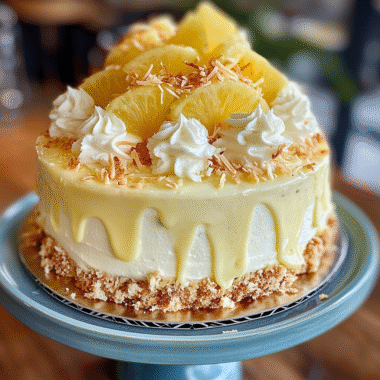 Pineapple Coconut Dream Cake