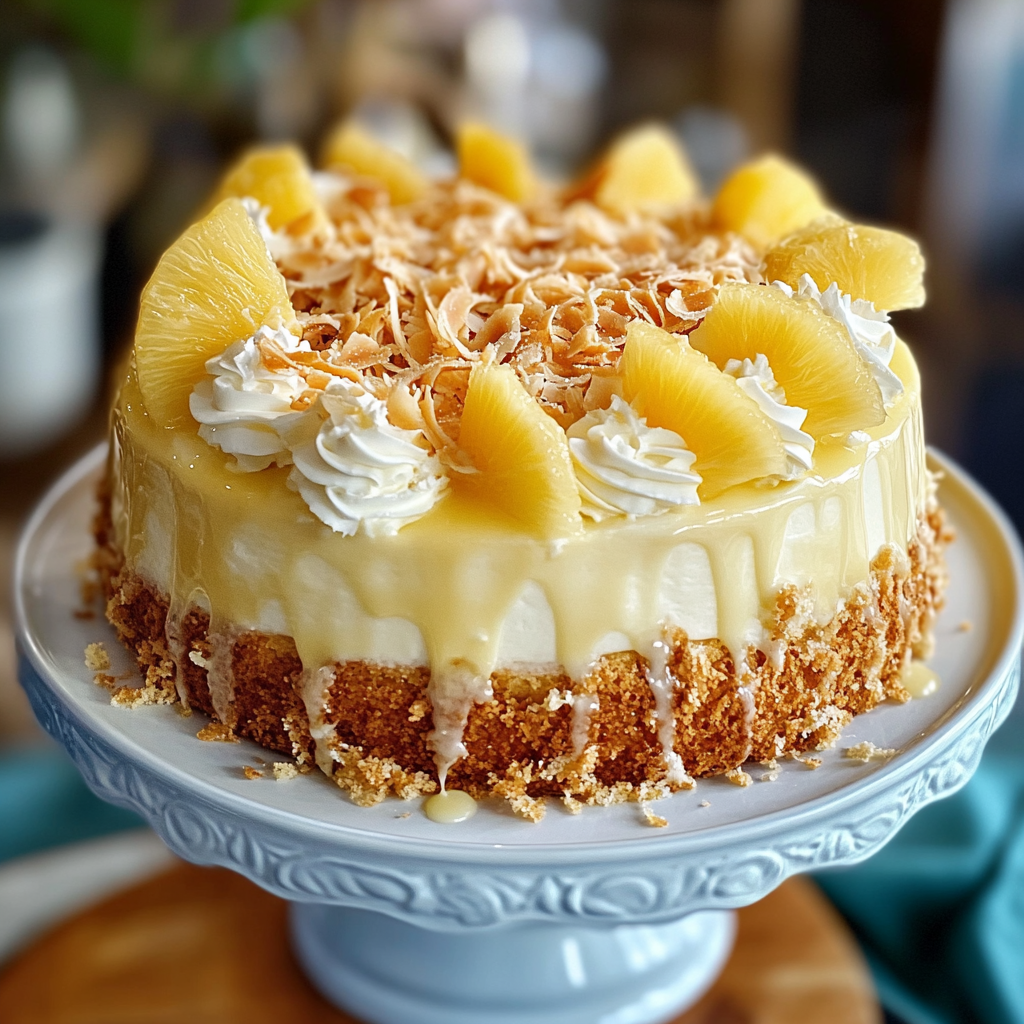 Pineapple Coconut Dream Cake