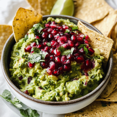 Pomegranate Guacamole