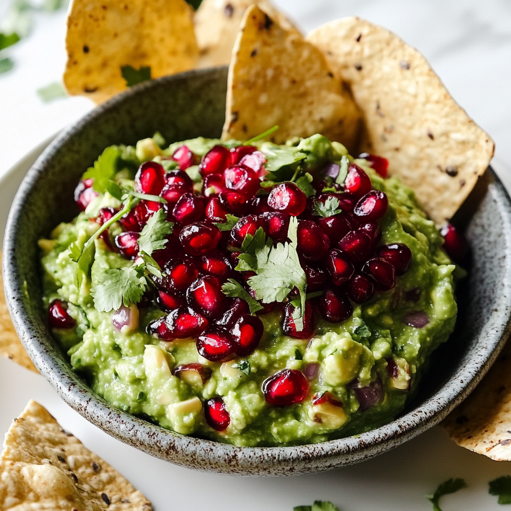 Pomegranate Guacamole
