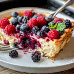 Protein Triple Berry Bake