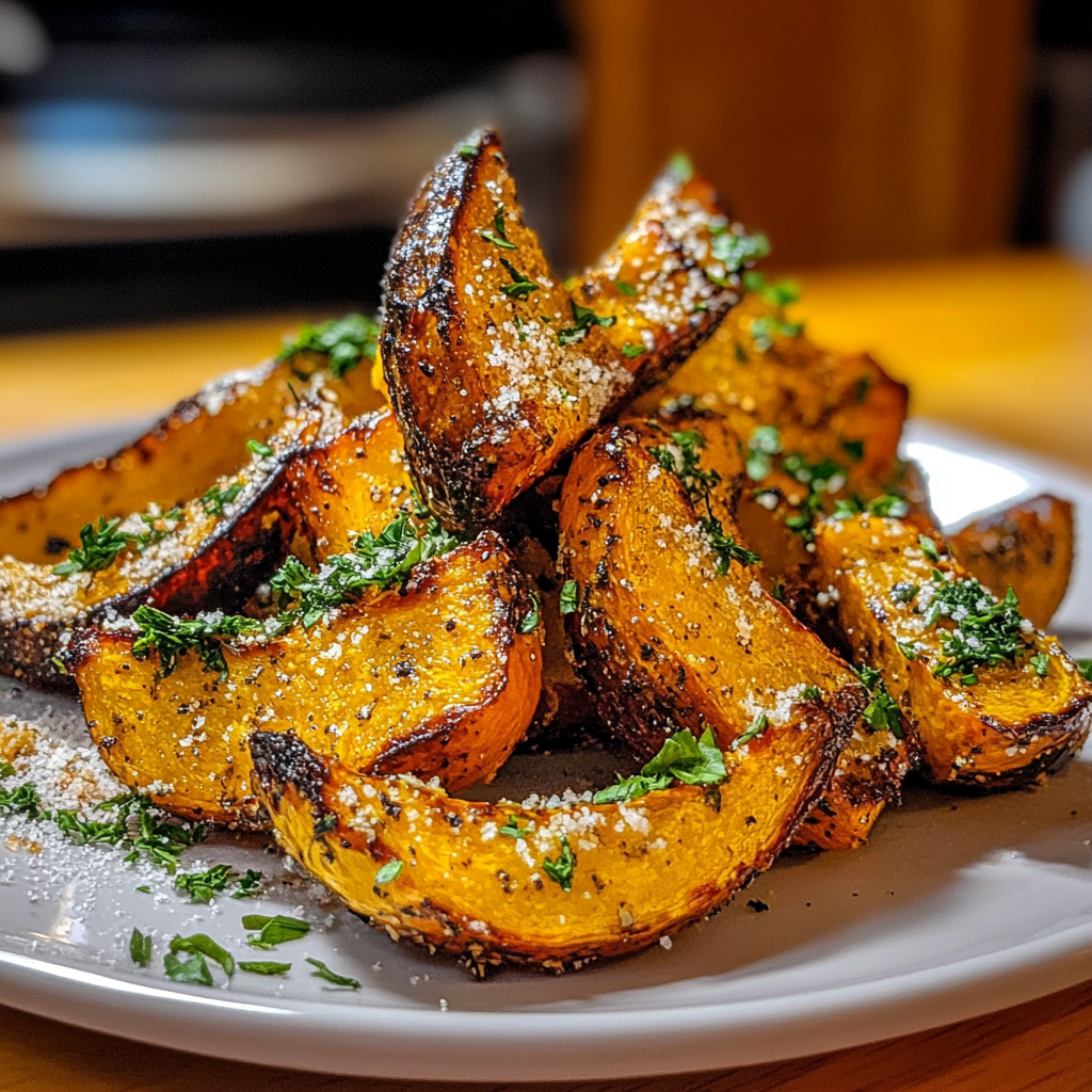 Roasted Winter Squash Wedges