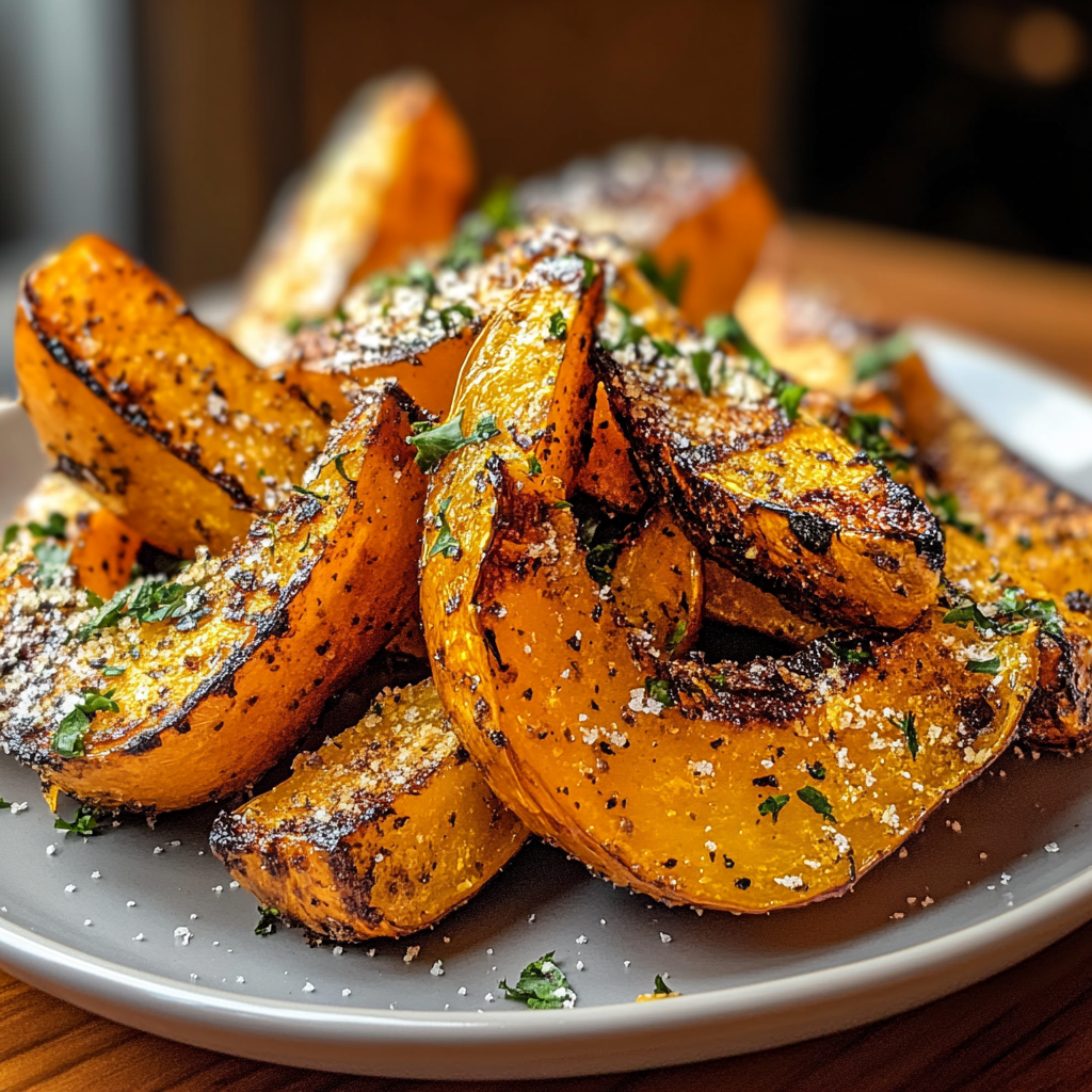Roasted Winter Squash Wedges