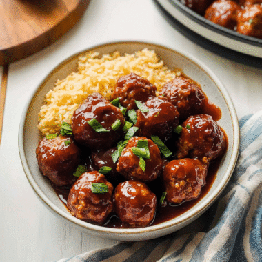 Slow Cooker BBQ Meatballs