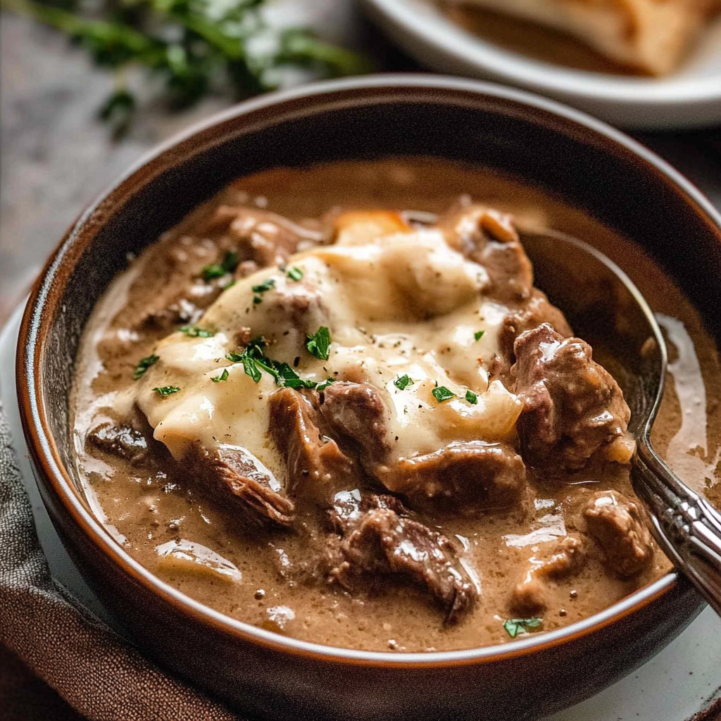 Slow Cooker Beef Stroganoff Stew