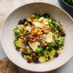 Spiced Maple Brussels Sprouts Salad