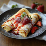 Strawberry Crepes