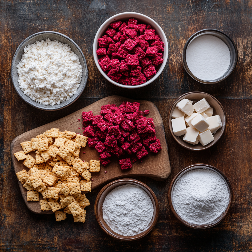 Red Velvet Puppy Chow