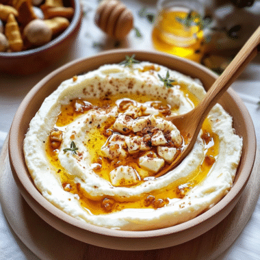 Whipped Feta Honey