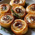 Fig and Goat Cheese Pinwheels