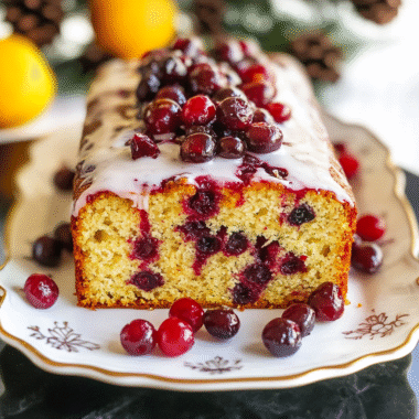 Christmas Cranberry Orange Loaf