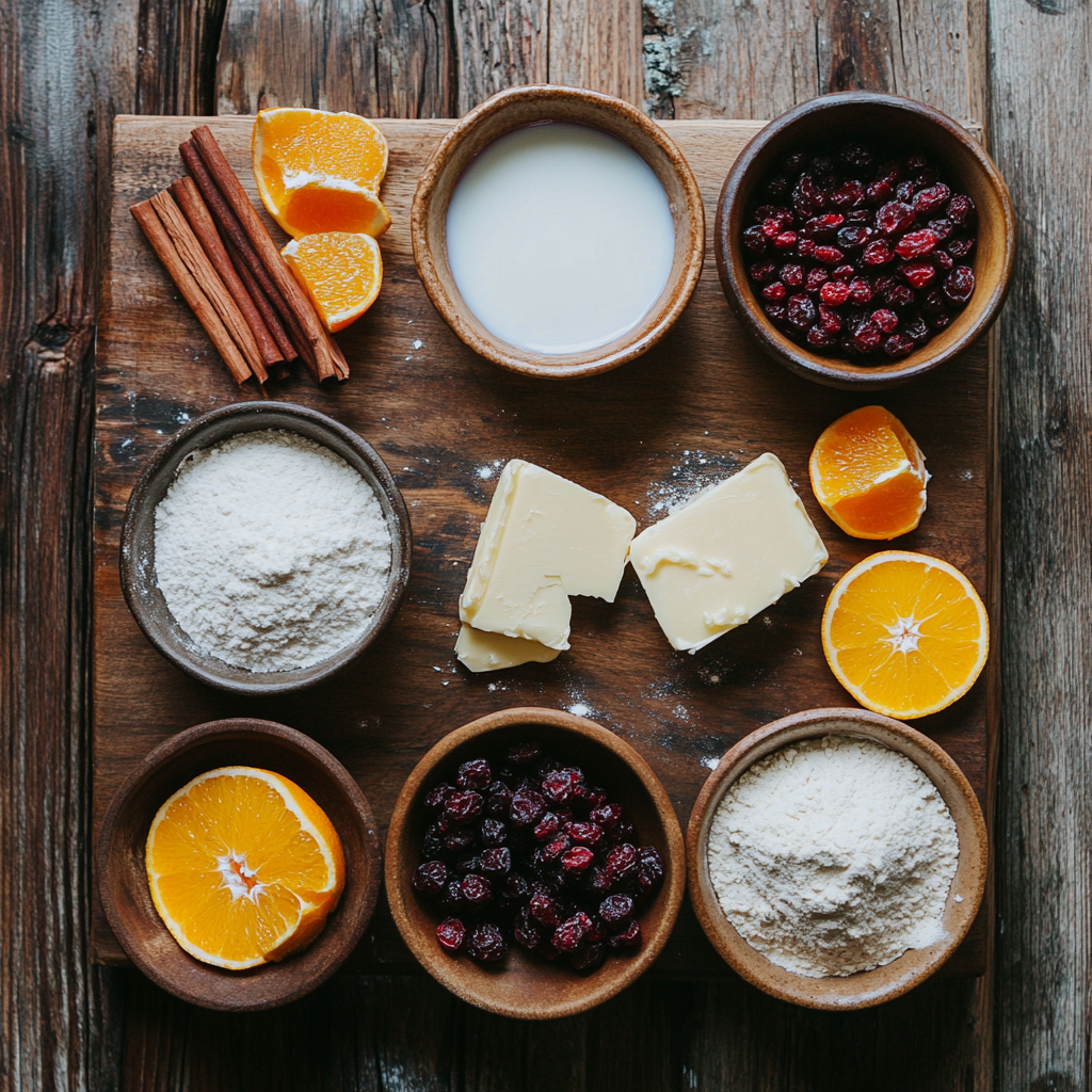 Cranberry Orange Cinnamon Rolls