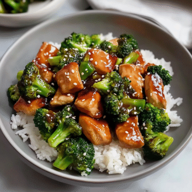 Teriyaki Chicken and Broccoli Stir Fry
