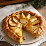 Apple Cheddar Galette