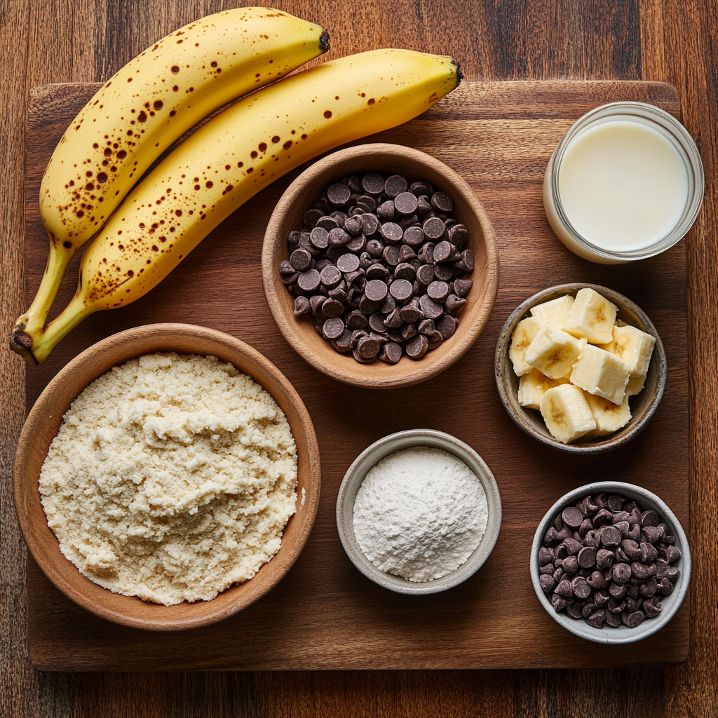Banana Chocolate Chip Scones ingredients