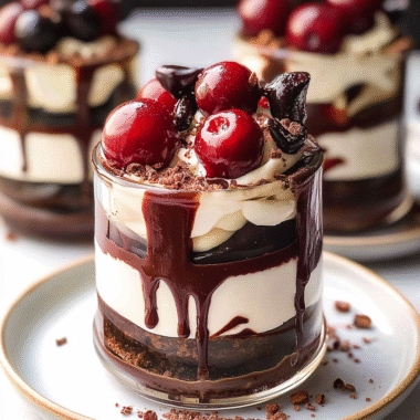 Black Forest Dessert Cups
