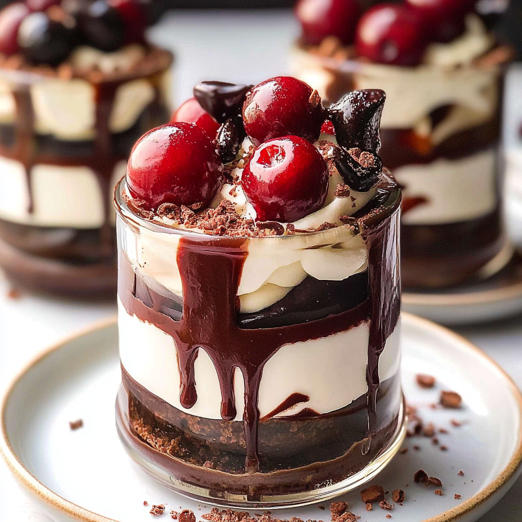 Black Forest Dessert Cups