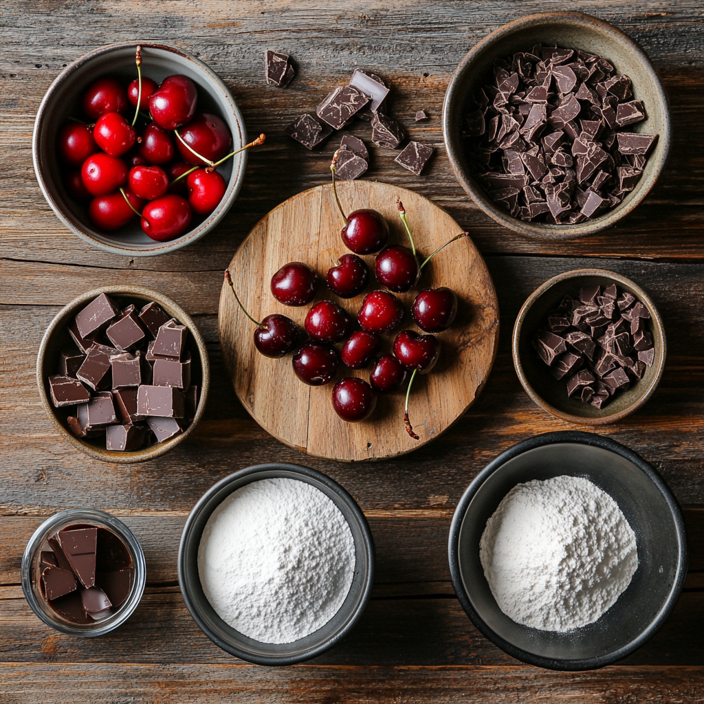 Black Forest Dessert Cups ingredients