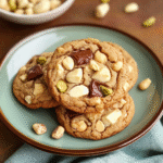 Caramelized Pistachio Brown Butter Cookies