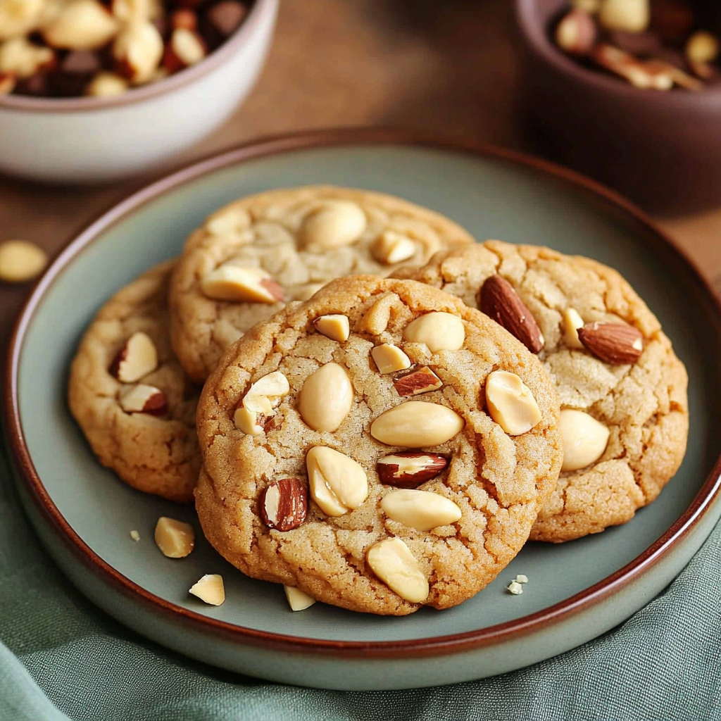 Caramelized Pistachio Brown Butter White Chocolate Chip Cookies for christmas