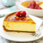 Christmas Creme Brûlée Cheesecake