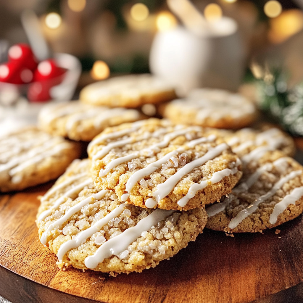 Christmas Earl Grey Sugar Cookies