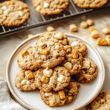 Christmas Teddy Graham Marshmallow Banana Cookies