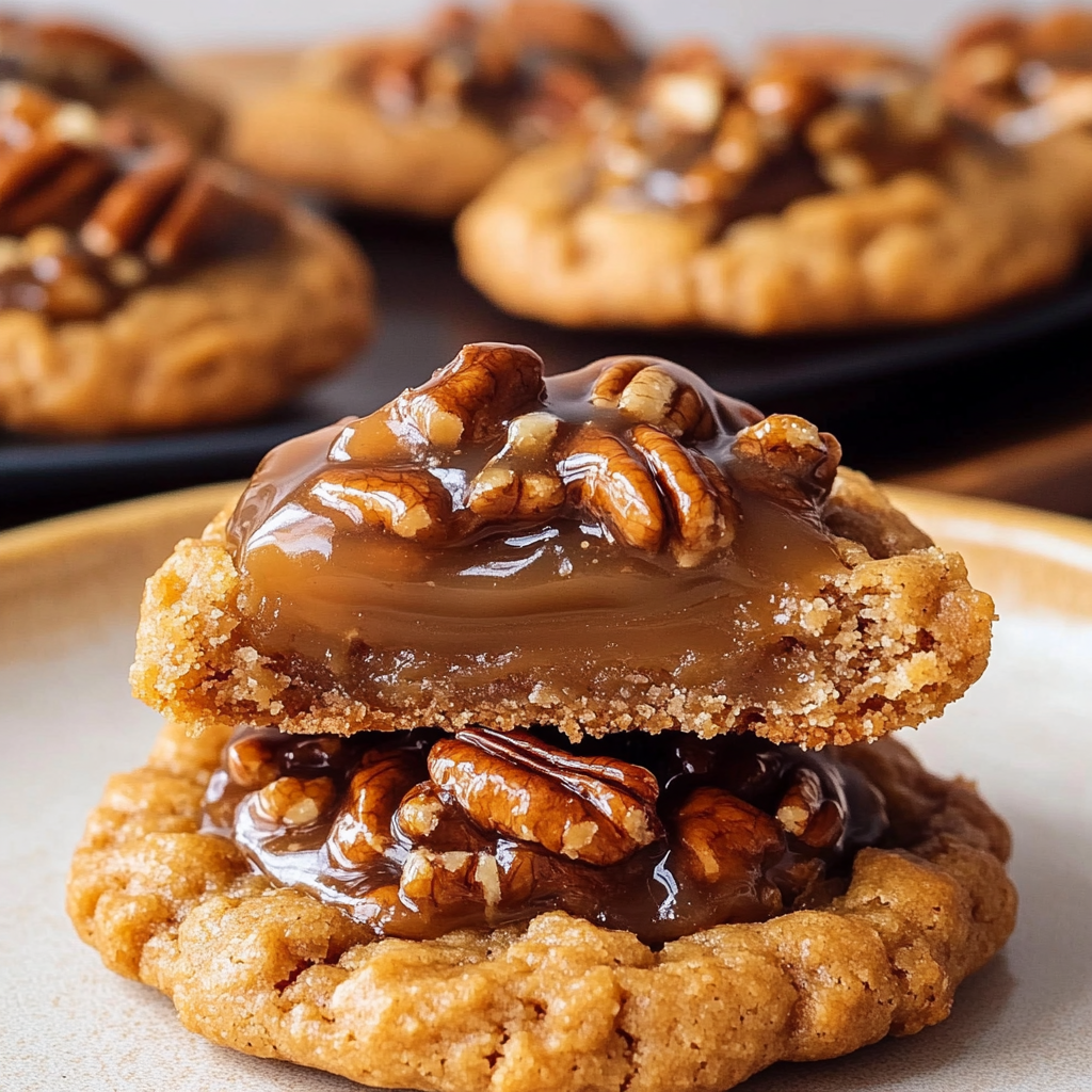 Christmas Gluten Free Pecan Pie Cookies