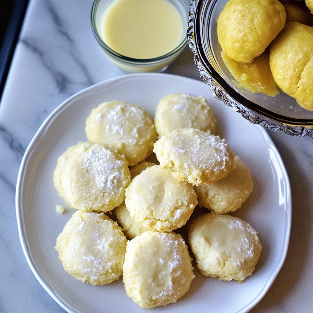 Christmas Lemon Ricotta Cookies