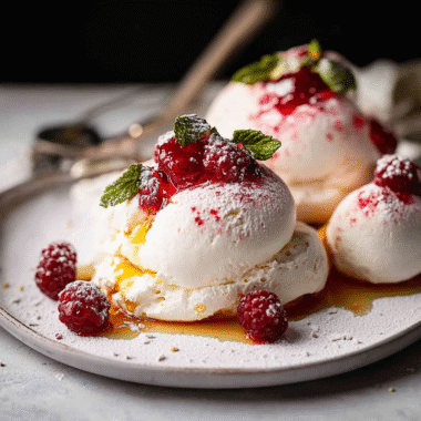 Christmas Pavlova Bombs