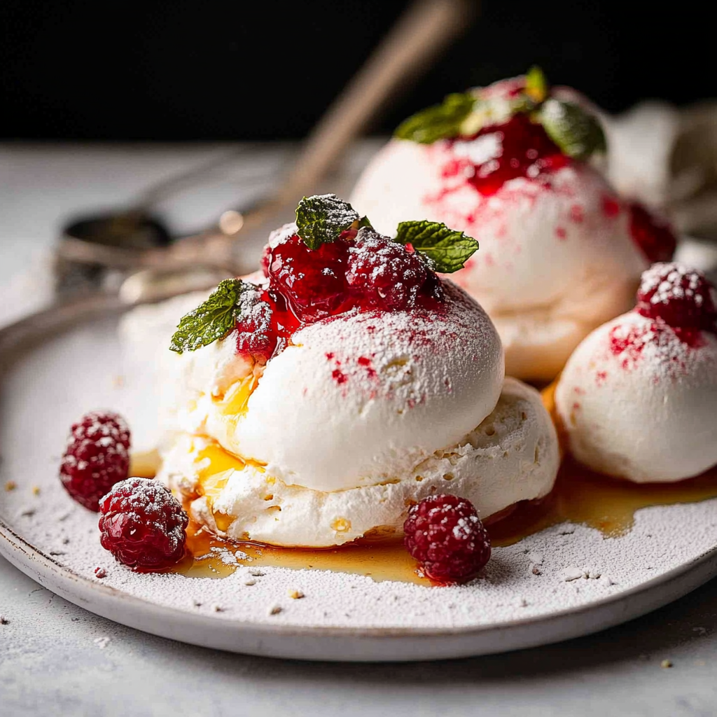 Christmas Pavlova Bombs