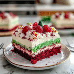 Christmas Red Velvet Layered Cake