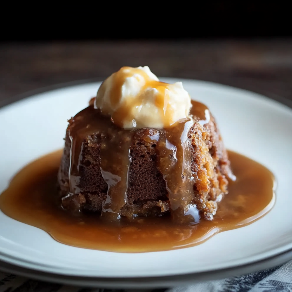 Christmas Slow Cooker Sticky Toffee Pudding