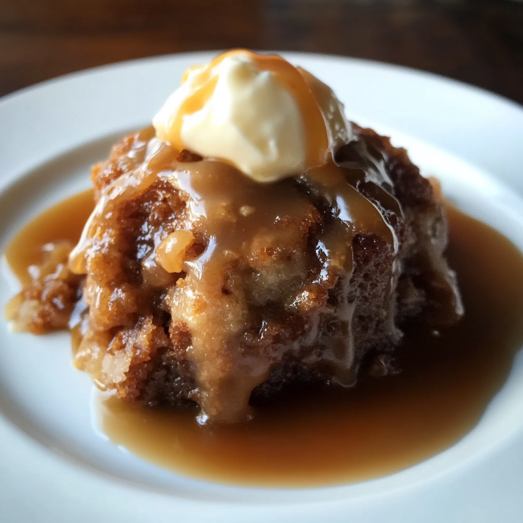 Christmas Slow Cooker Sticky Toffee Pudding