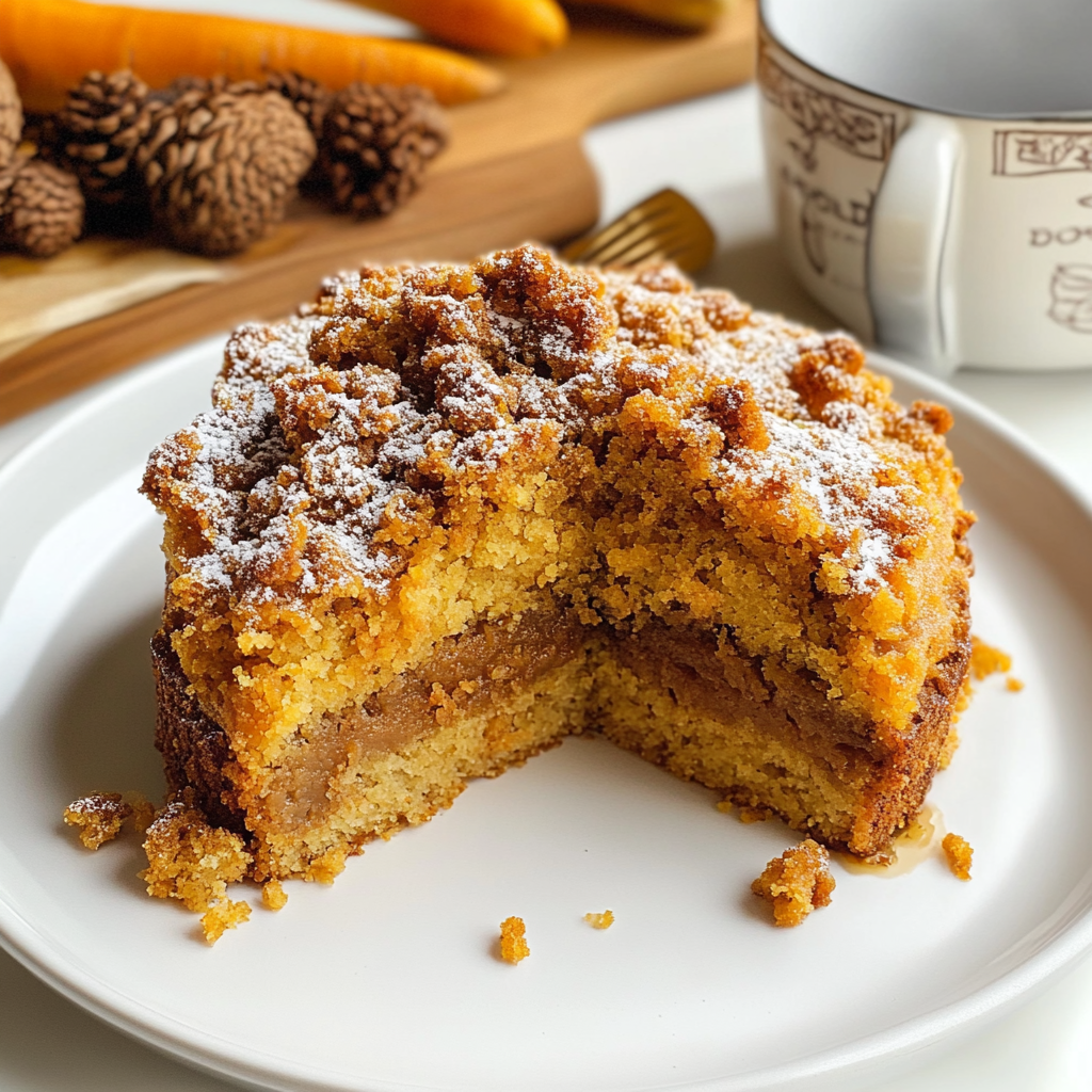 Christmas Sweet Potato Coffee Cake