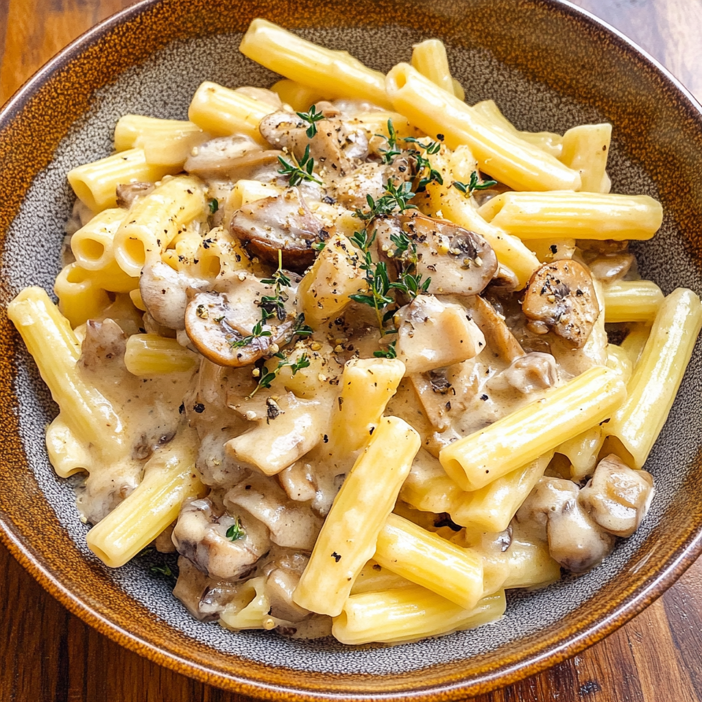 Creamy Mushroom Pasta