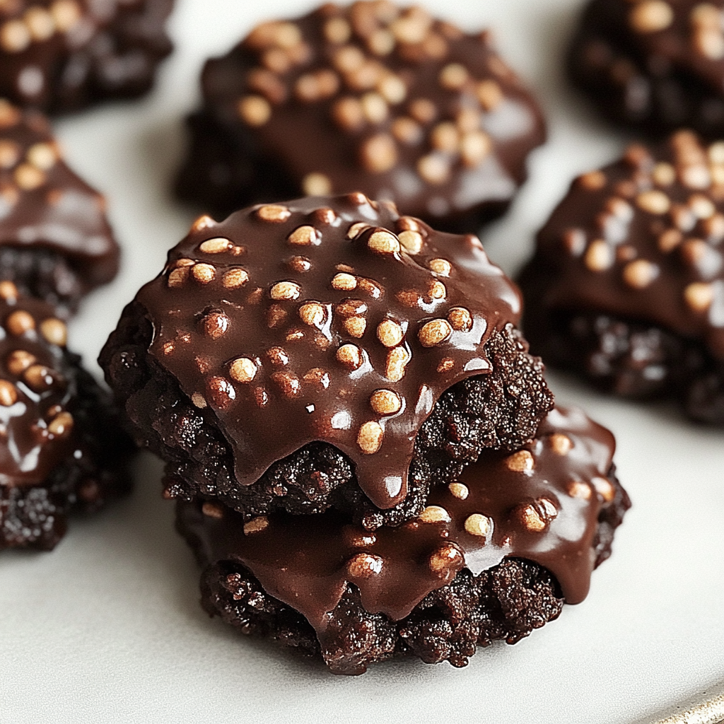 Dark Chocolate Quinoa Crisps