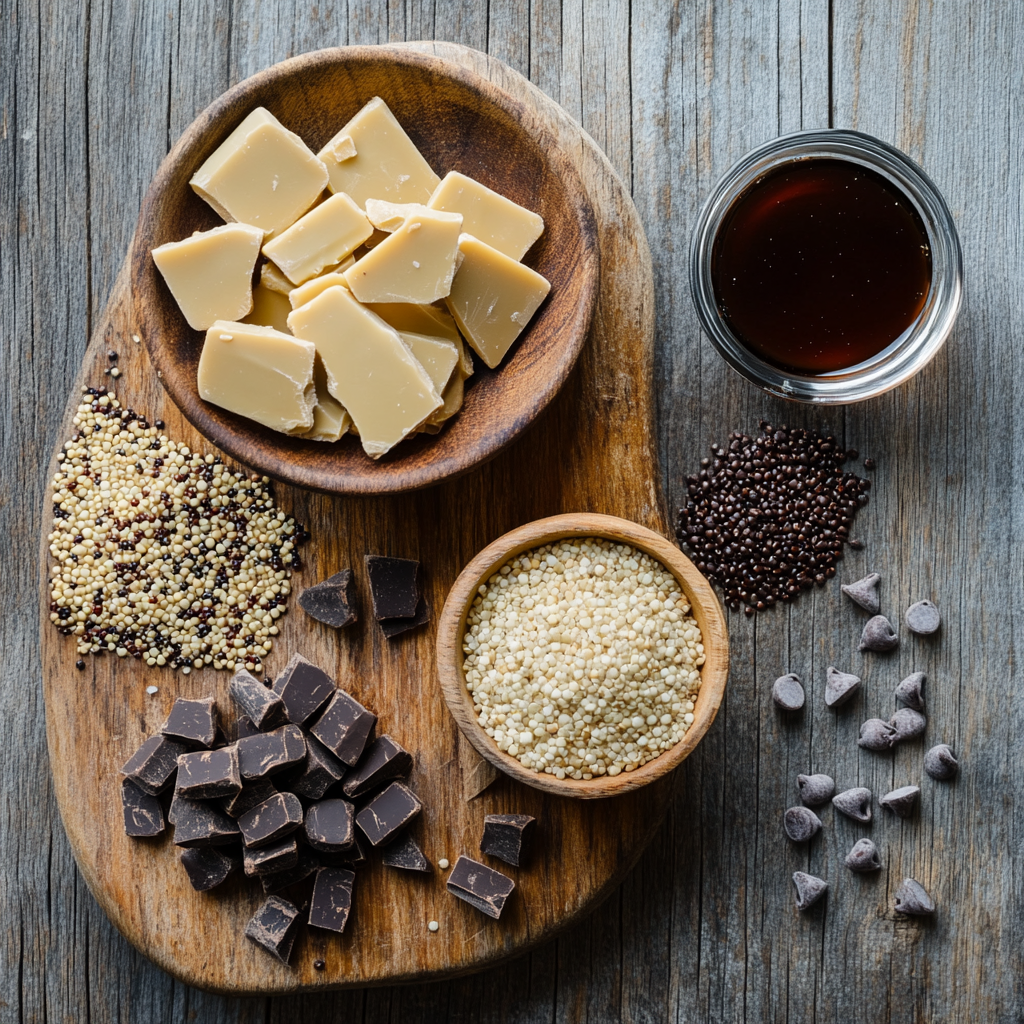 Dark Chocolate Quinoa Crisps ingredients