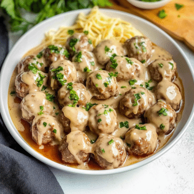 Easy Swedish Meatballs