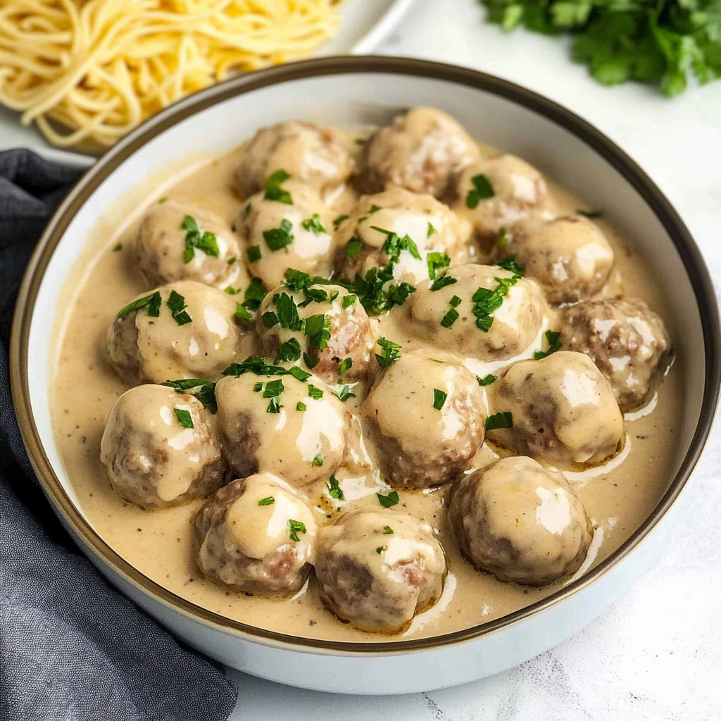 Easy Swedish Meatballs