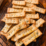 Rosemary Olive Oil Crackers