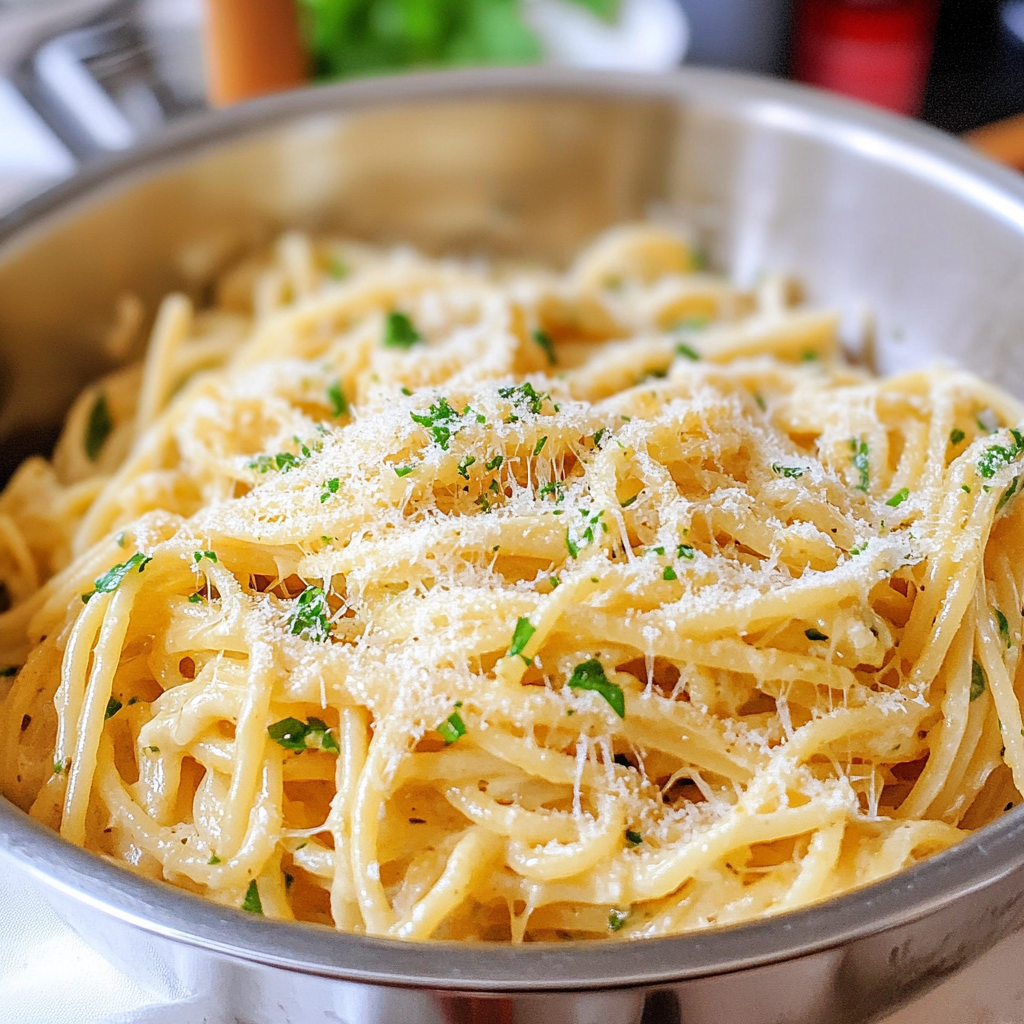 Garlic Parmesan Pasta