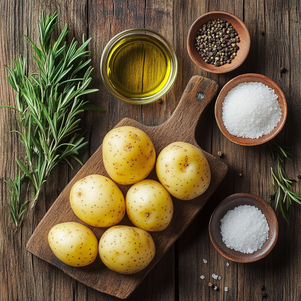 Holiday Crispy Roast Potatoes ingredients