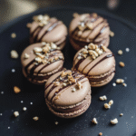Holiday Ferrero Rocher Macarons