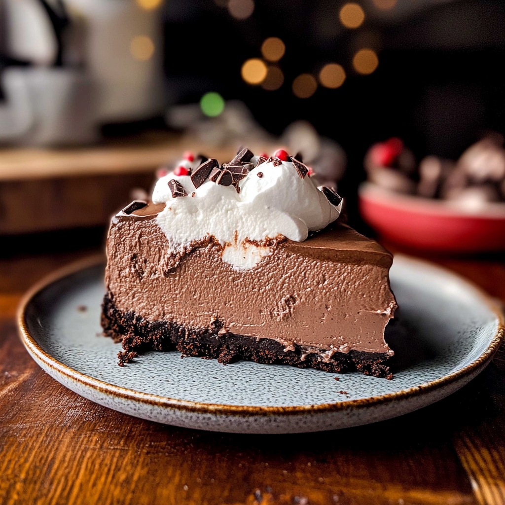 Hot Chocolate Cheesecake